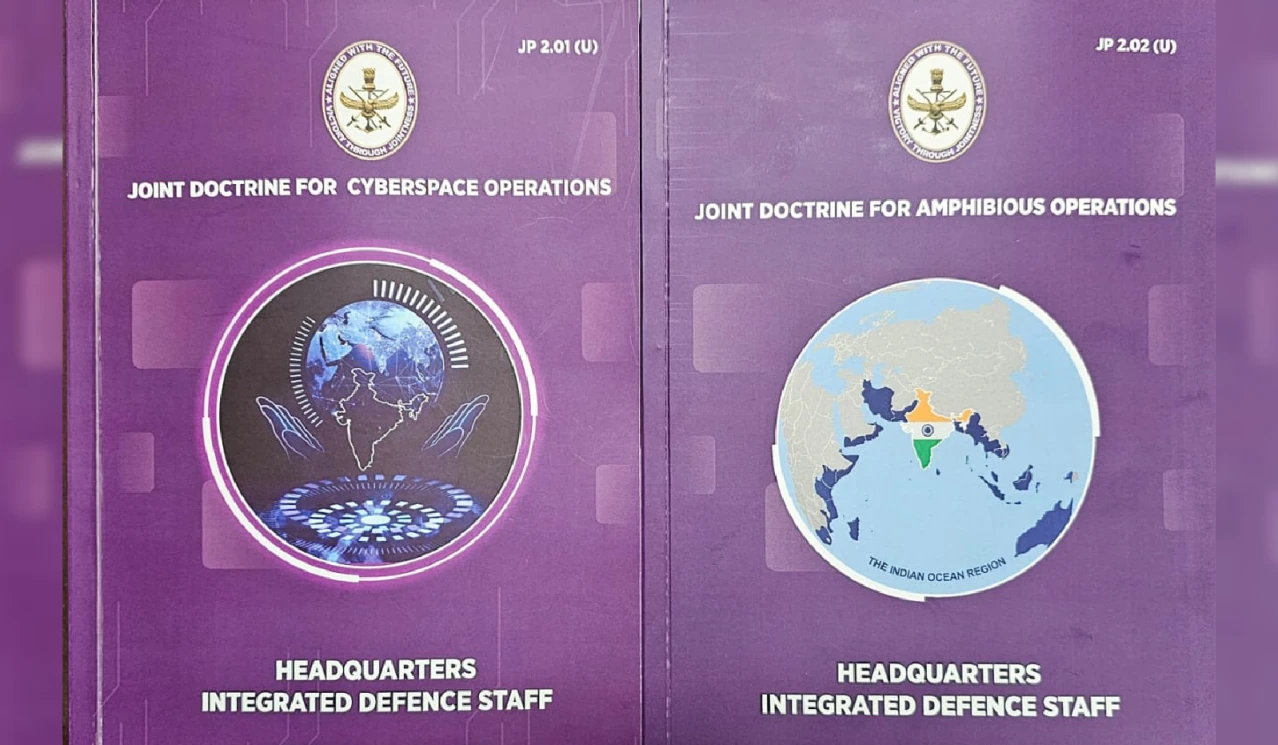 Chief of Defence Staff (CDS) released Joint Doctrines for Cyberspace Operations and Amphibious Operations