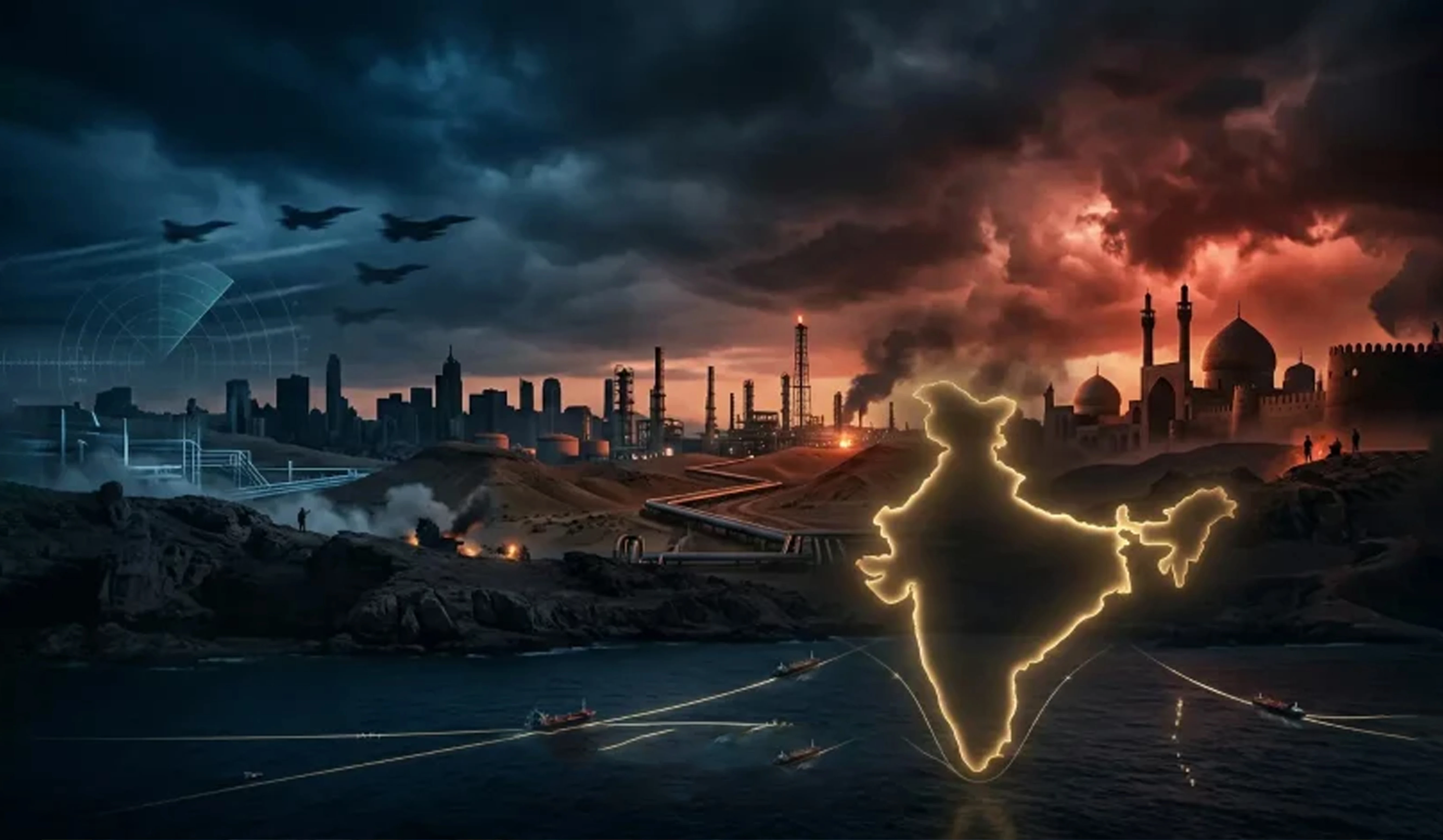 पश्चिम एशिया संकट के प्रभाव