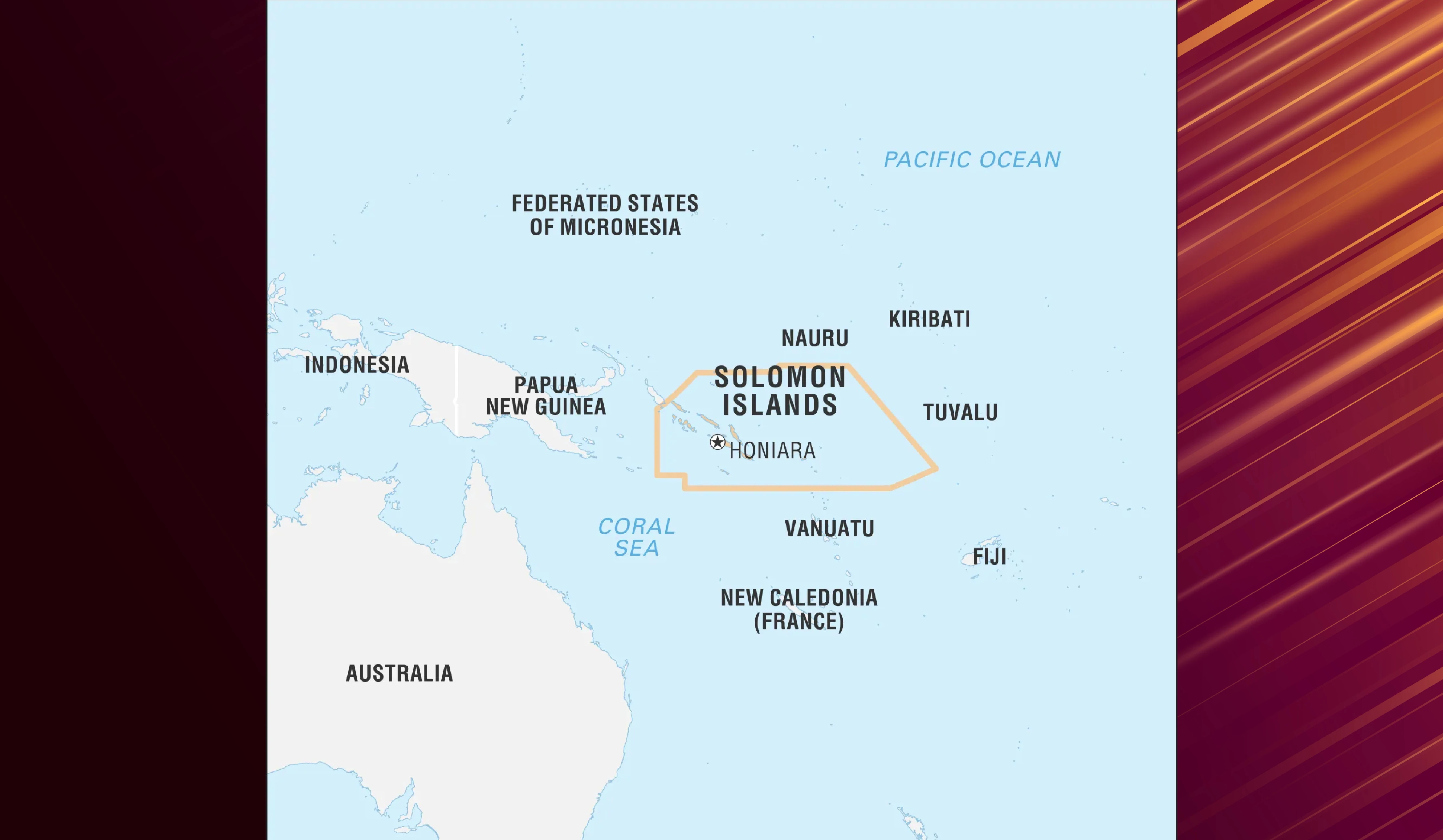 Place in News: Soloman Islands