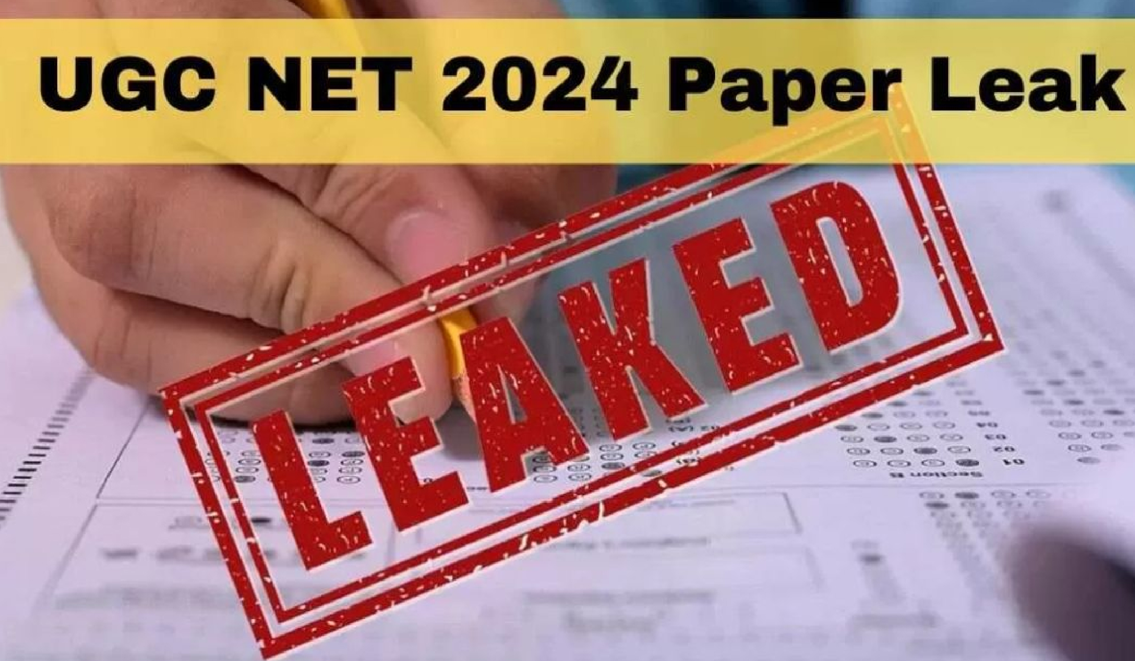 UGC-NET Exam Paper Leaked on Darknet