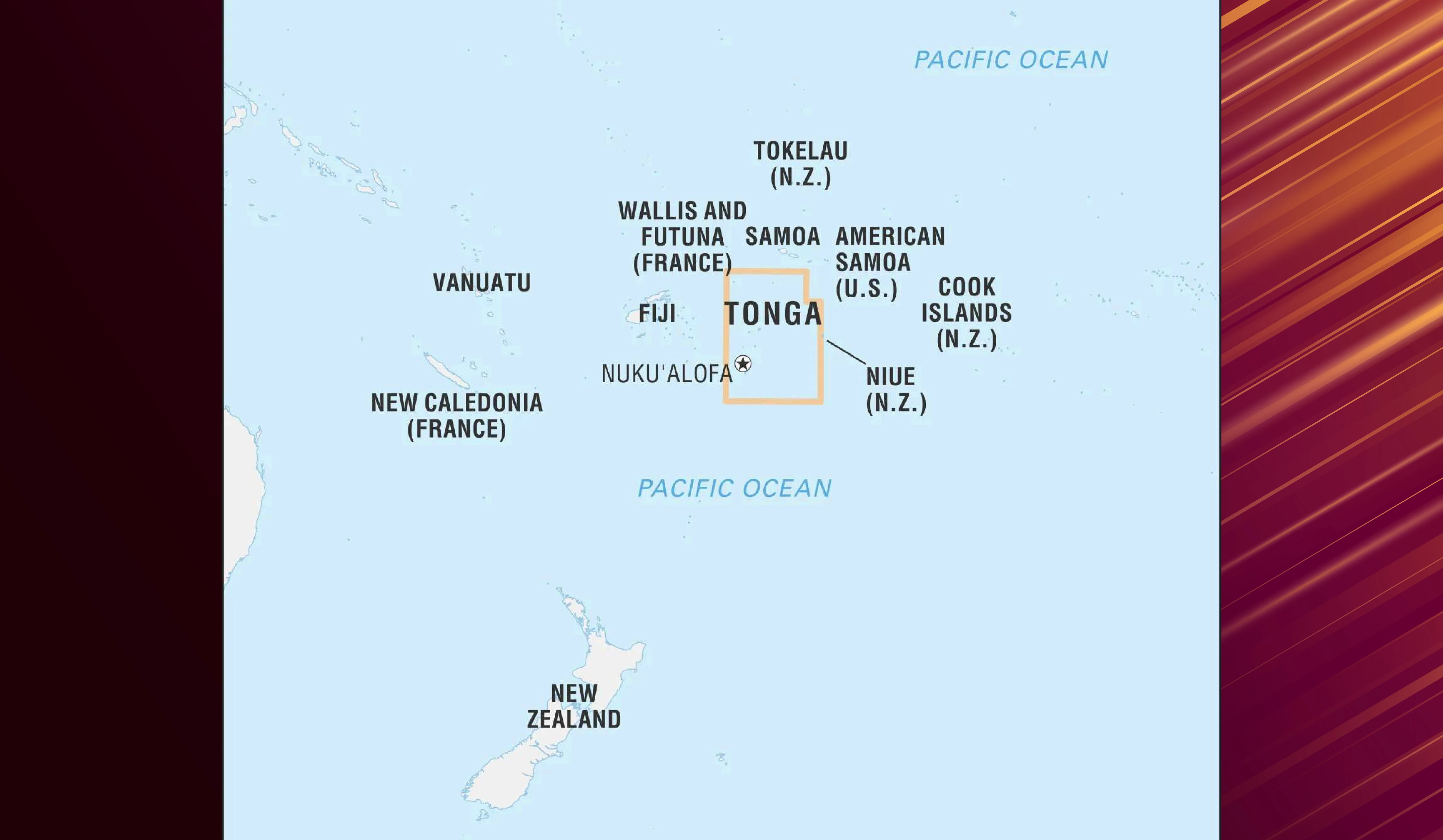 Place in News: Tonga