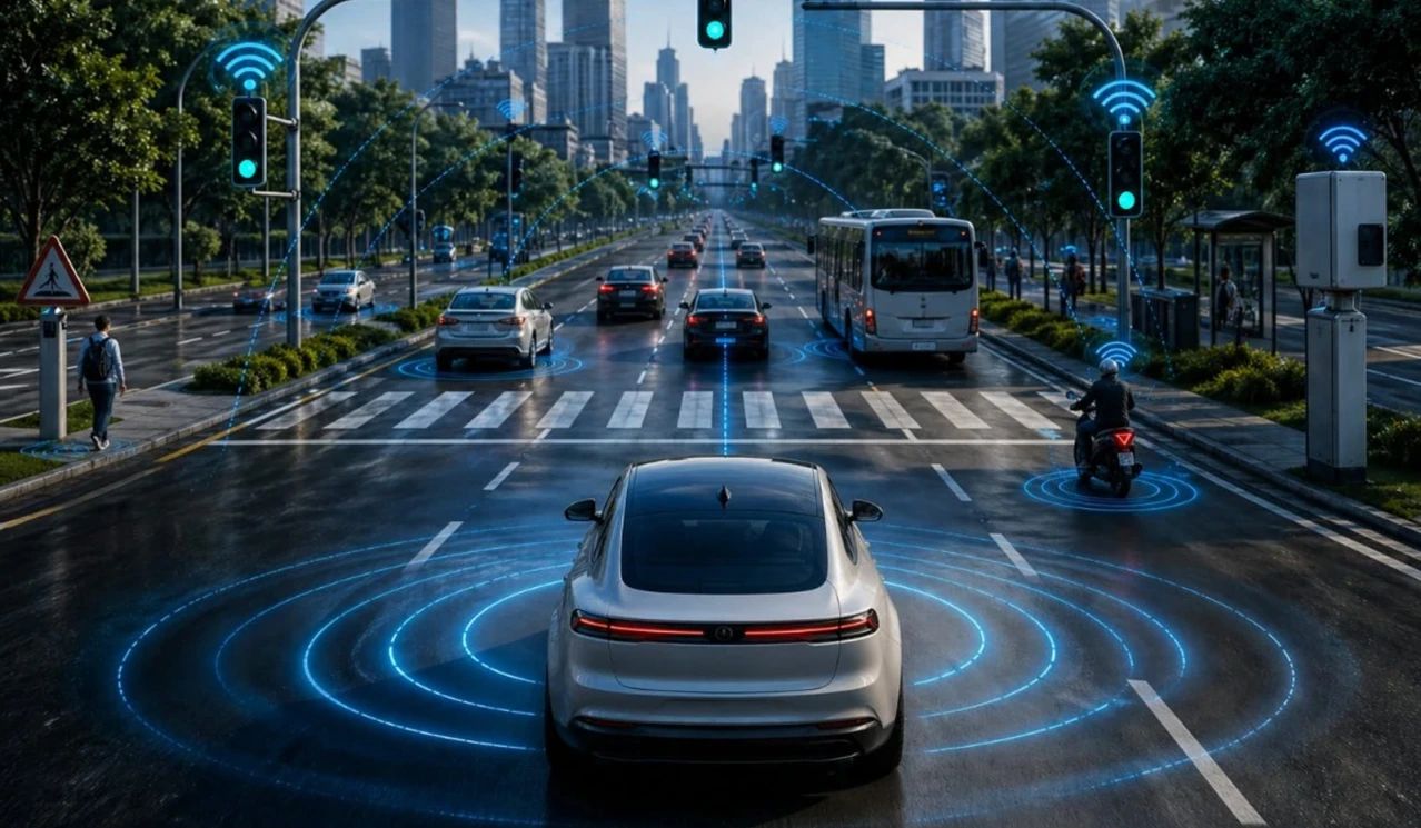 Vehicle-to-Everything (V2X) Communication
