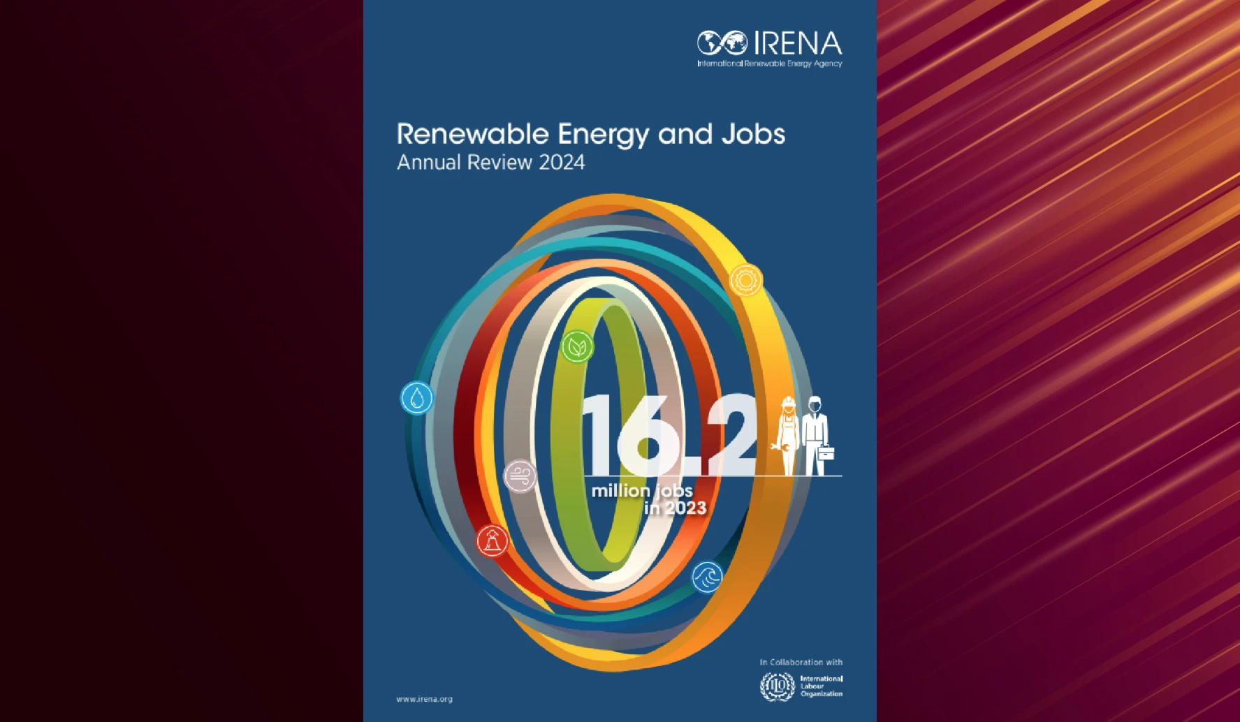 International Renewable Energy Agency (IRENA) published its Annual Review 2024 report titled “Renewable Energy and Jobs”