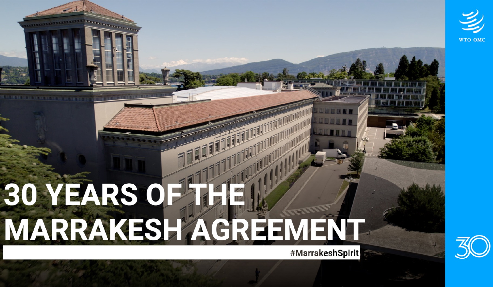 World Trade Organization (WTO) is celebrating 30 years of the Marrakesh Agreement