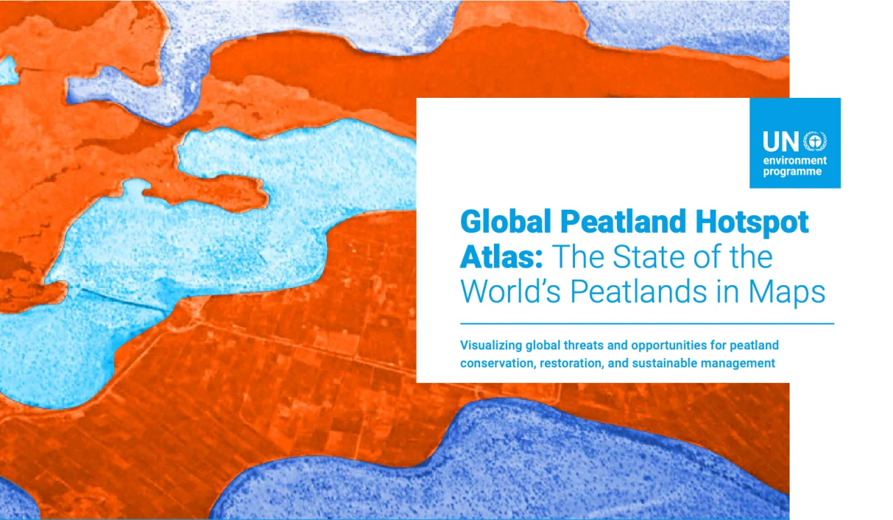 United Nation Environment Programme (UNEP) publishes the Global Peatland Hotspot Atlas, 2024