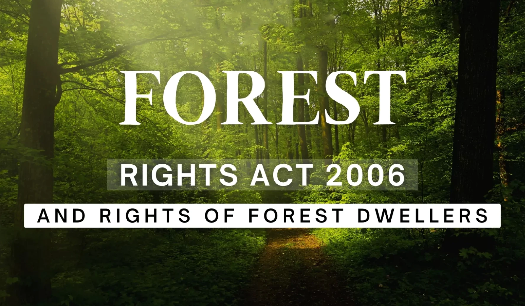 Union Ministry of Tribal Affairs (MoTA) writes to Government of Madhya Pradesh on implementation of Forest Rights Act 2006