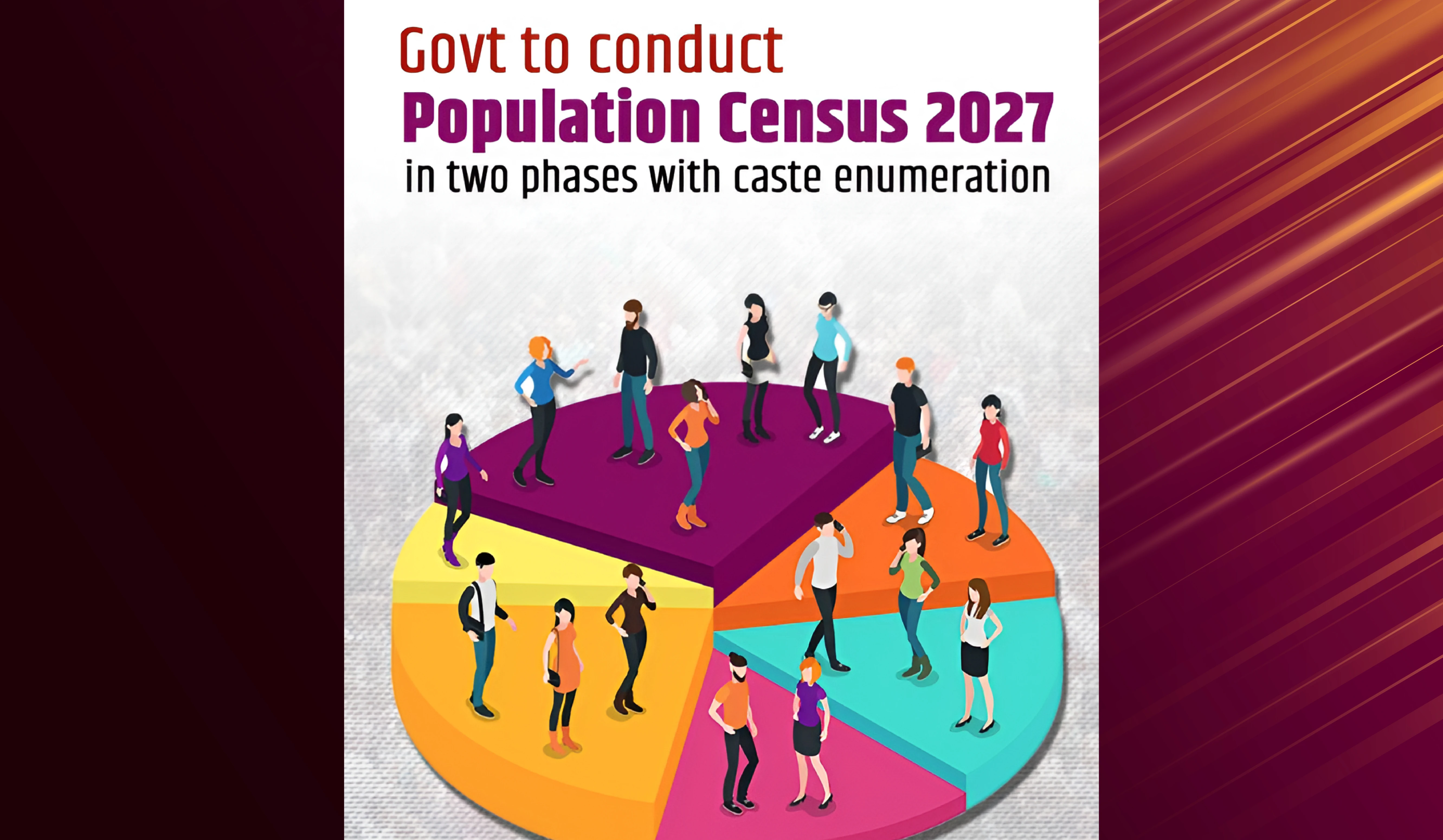 Population Census-2027 to be Conducted in India Along with Enumeration of Castes