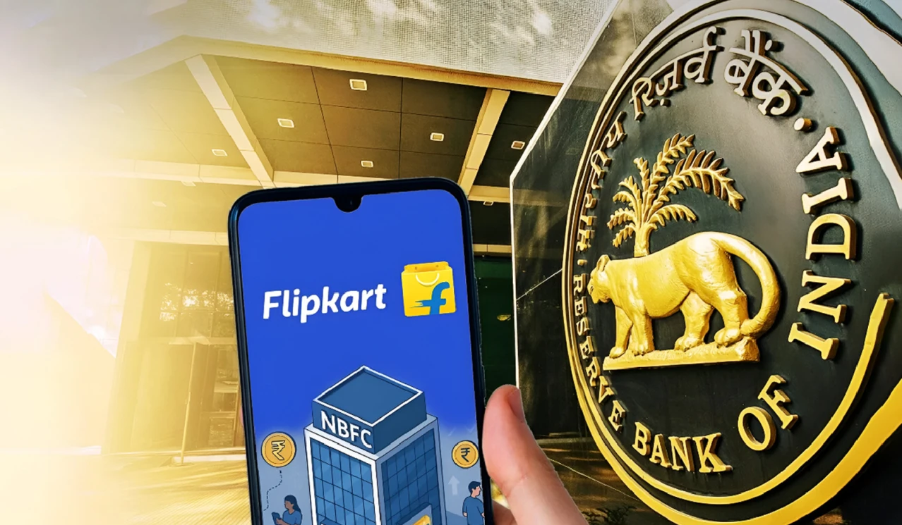 RBI has granted Non-Bank Finance Company (NBFC) licence to Flipkart