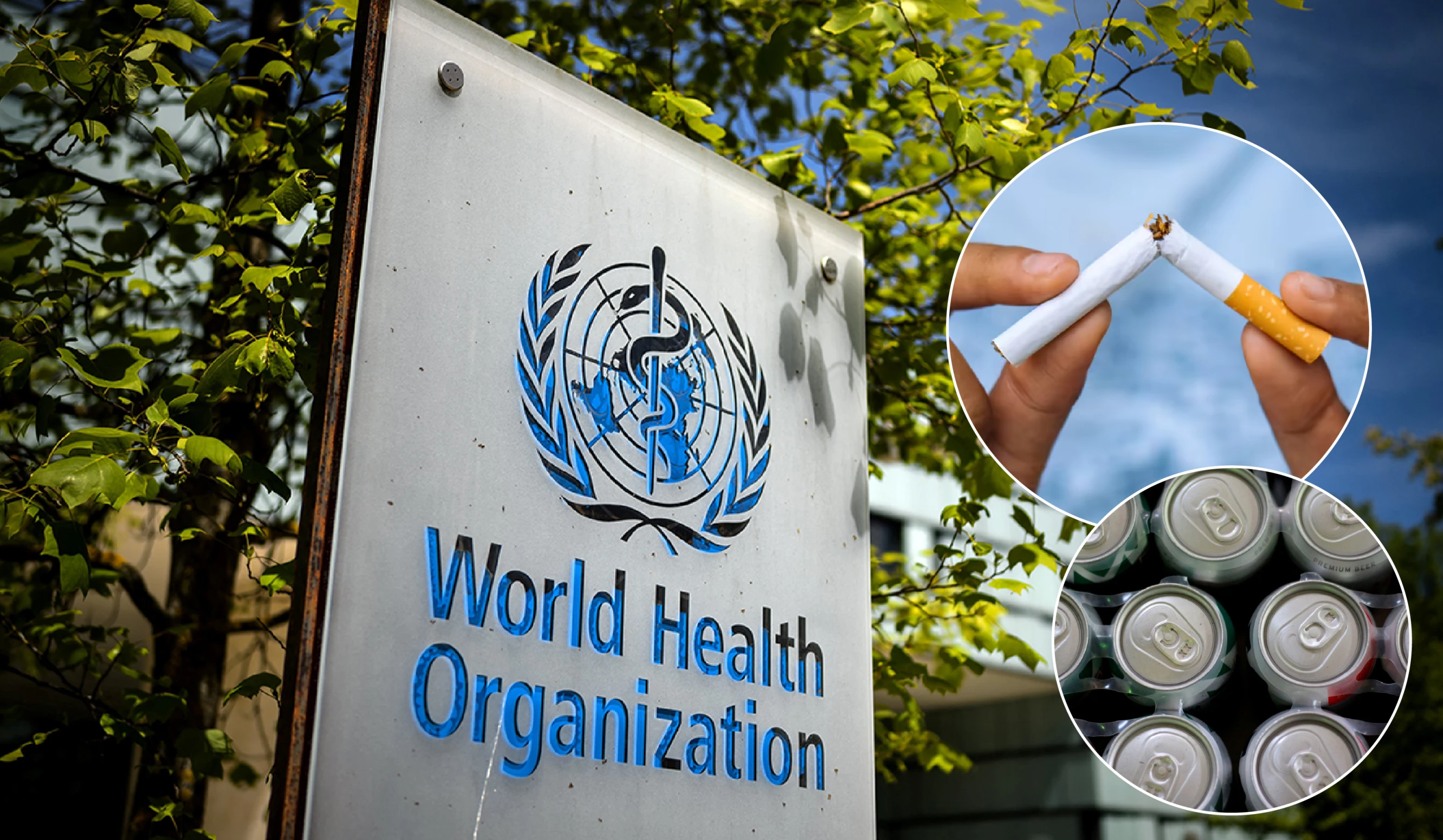 WHO launches "3 by 35" initiative to raise prices of tobacco, alcohol and sugary drinks 