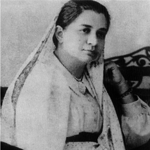 Image of eminent revolutionary leader and freedom fighter Madame Bhikaji Cama.