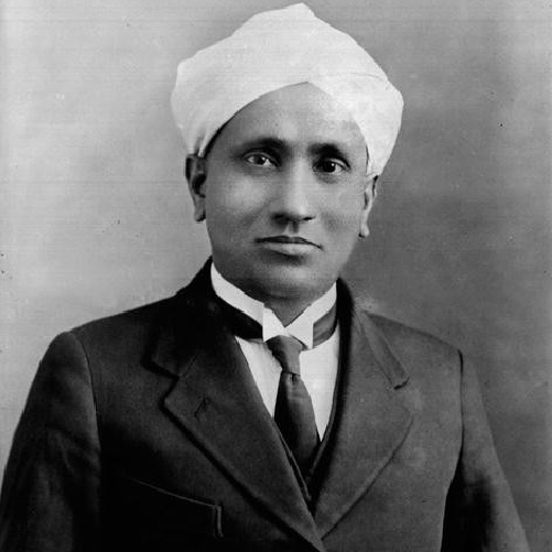 Image of CV Raman.