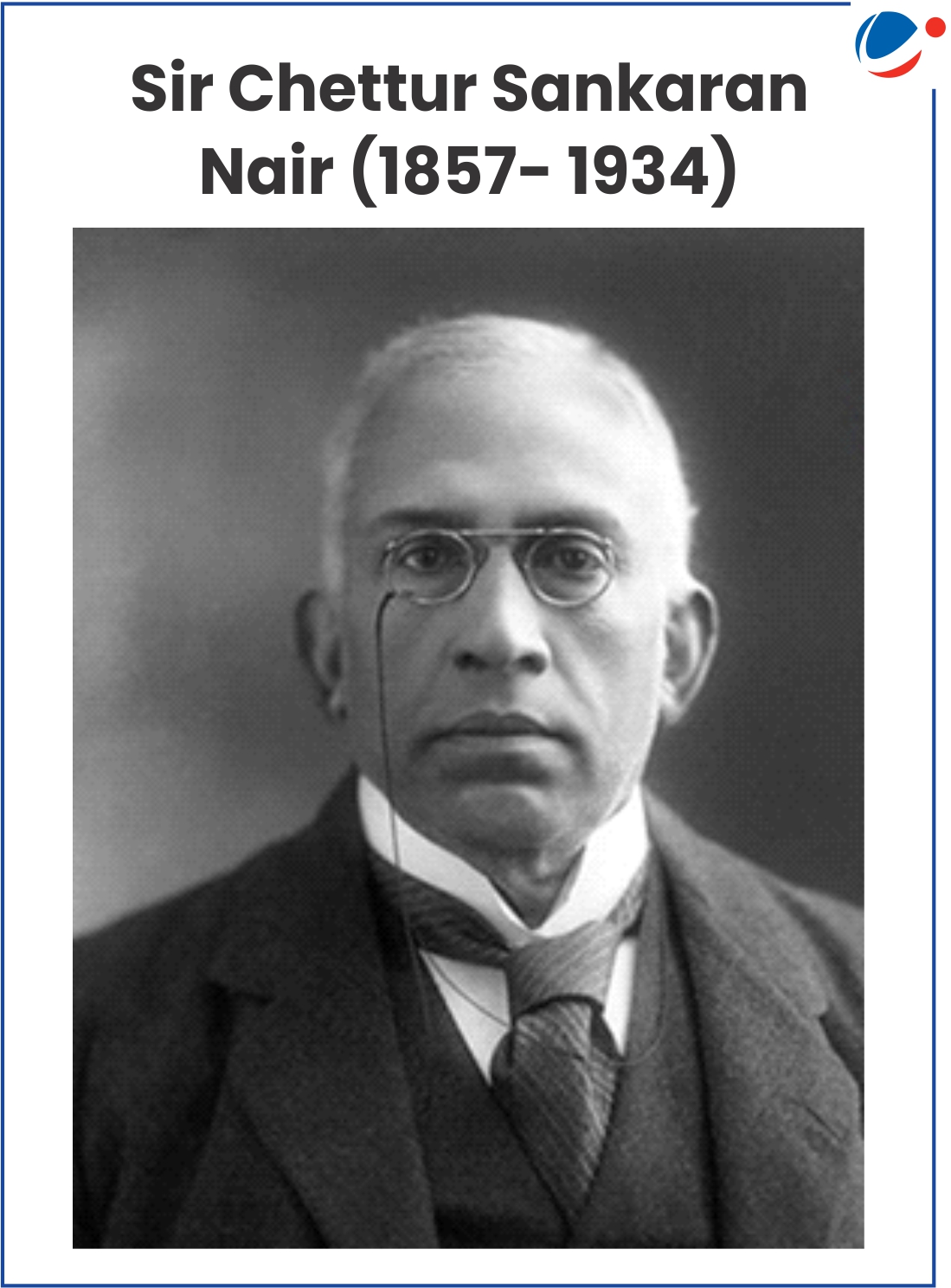 An Image of Sir Chettur Sankaran Nair (1857- 1934)