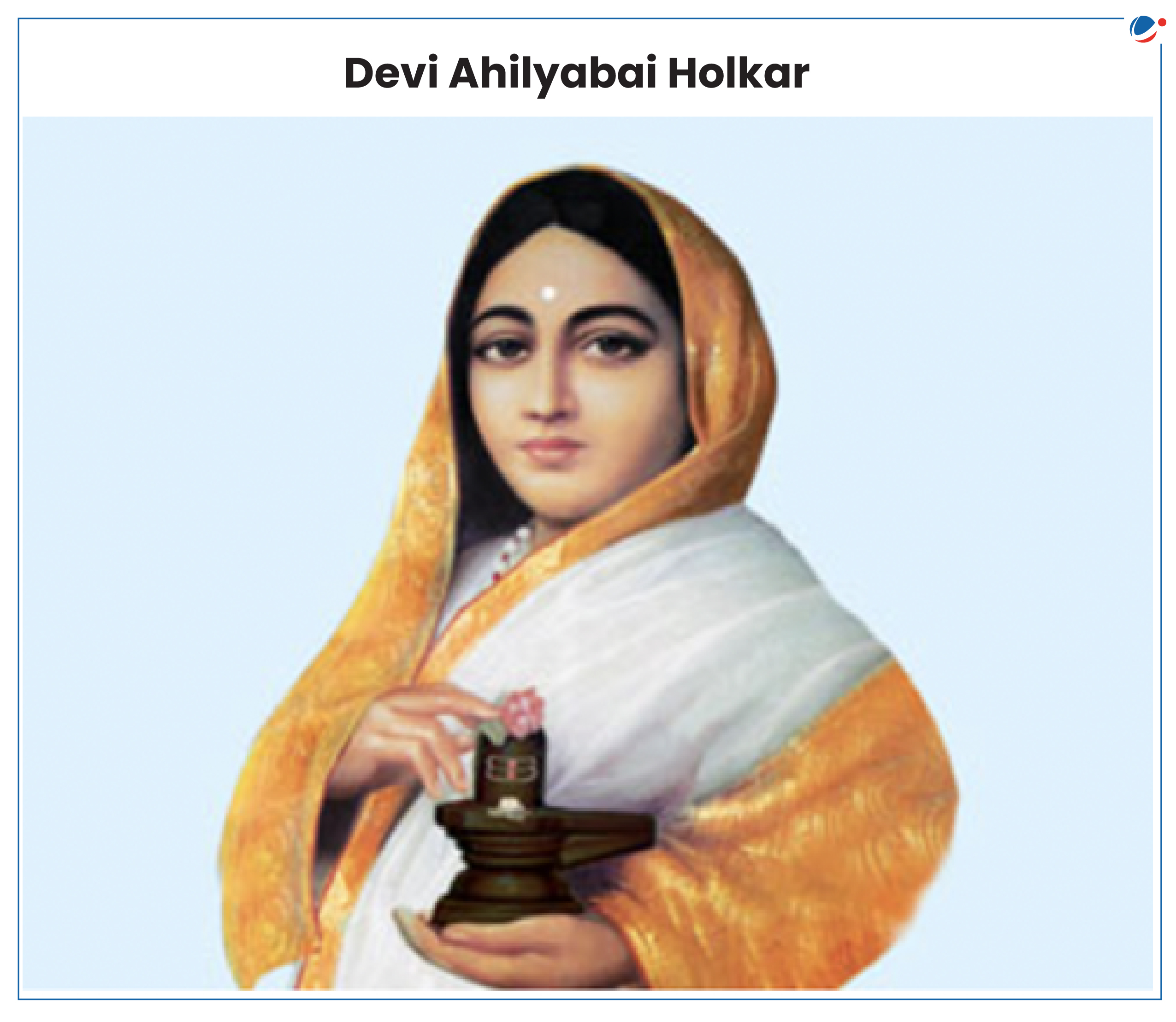 A picture of Devi Ahilyabai Holkar