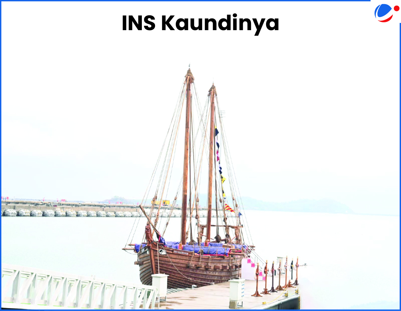The below image is of INS kaundinya. 