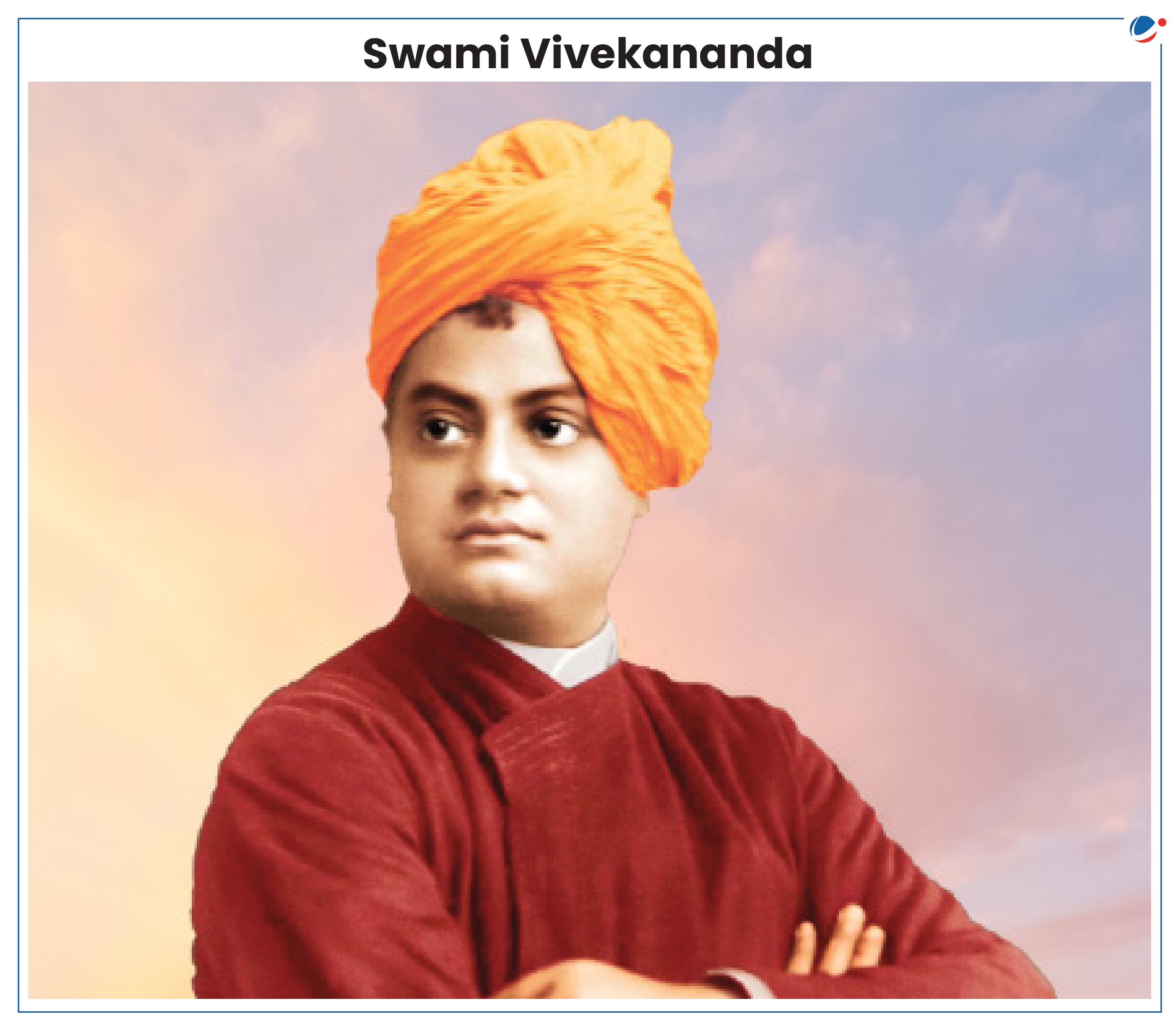 Image of Swami Vivekananda, a key figure in the introduction of Indian philosophies to the Western world.